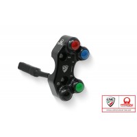 CNC Racing PRAMAC RACING LIMITED EDITION Right Hand Side Billet Switch for use with Brembo Forged & Billet Brake Master Cylinders for Ducati Panigale V4 R / SP (19-24) CNC Racing PRAMAC RACING LIMITED EDITION Right Hand Side Billet Switch for use with Brembo Forged & Billet Brake Master Cylinders for Ducati Panigale V4 R / SP (19-24)